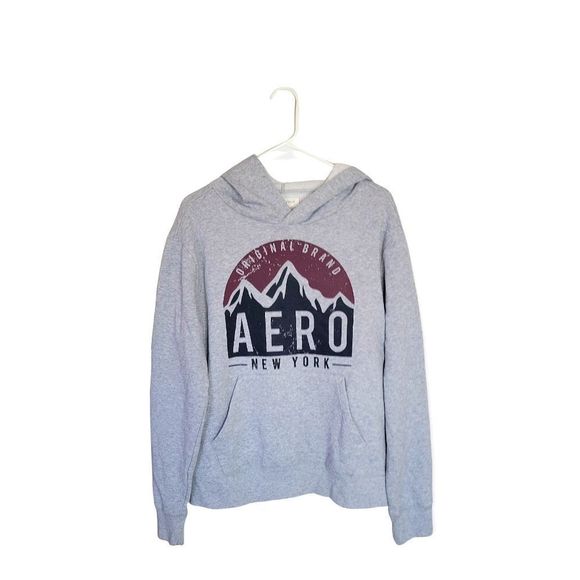 Aeropostale Tops - Aeropostale Oversized Hoodie in Gray Size Medium
